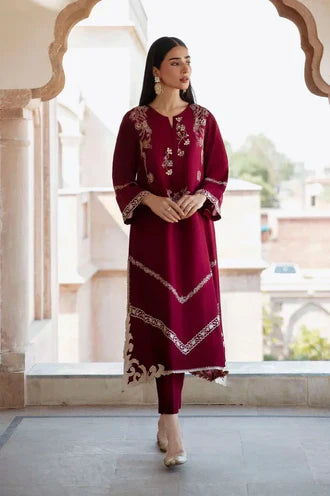 2pc Embroidery lawn SE 719