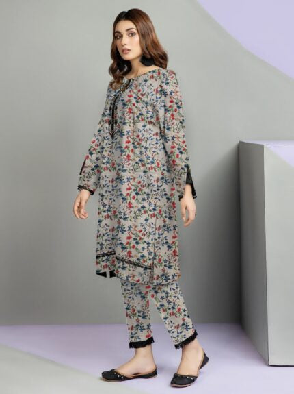 2 Pcs Unstitched Digital Print Suit DES-6232