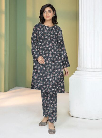 2 Pcs Unstitched Digital Print Suit DES-6213
