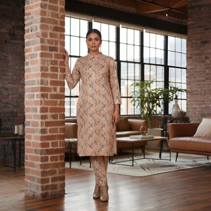 2 Pcs Unstitched Digital Print Suit DES-6177