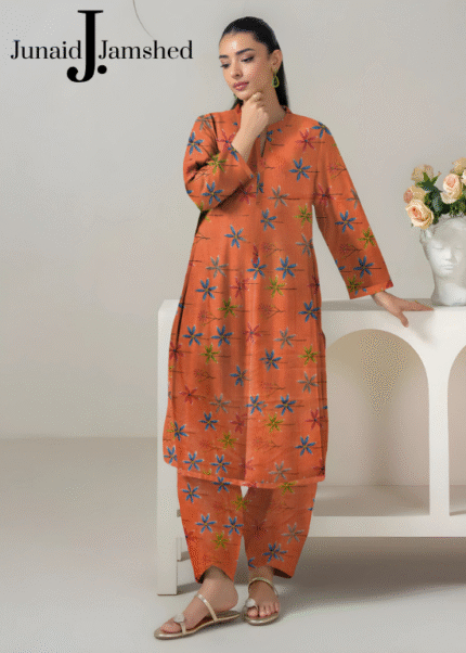 2 Pcs Unstitched Digital Print Suit DES-6236