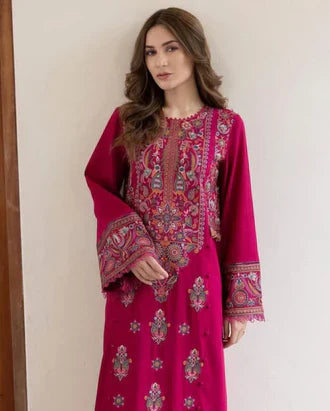 2pc Embroidery lawn SE 703