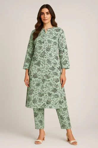 2 Pcs Unstitched Digital Print Suit JES-6018