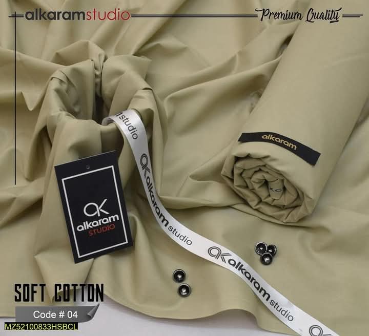 Unstitched Premium Wash N Wear AKA-9021