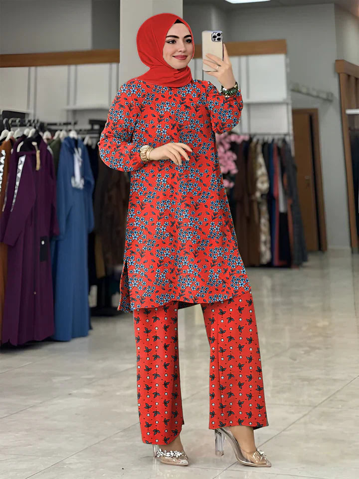 2 Pcs Unstitched Digital Print Suit JES-6045