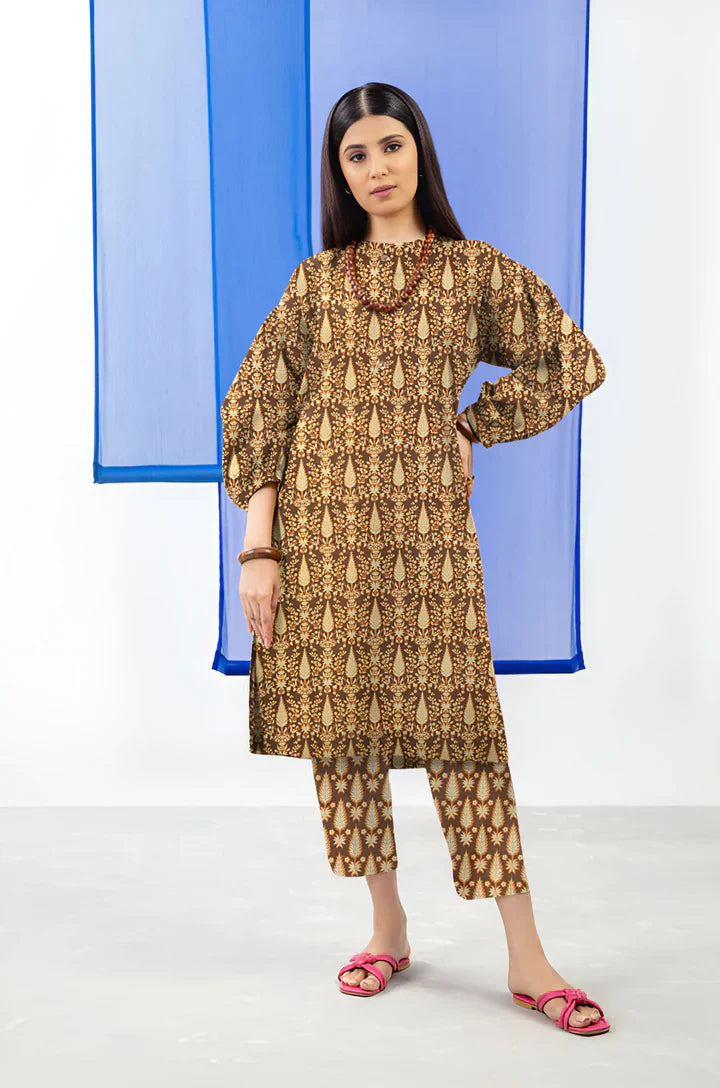 2 Pcs Unstitched Digital Print Suit JES-6049