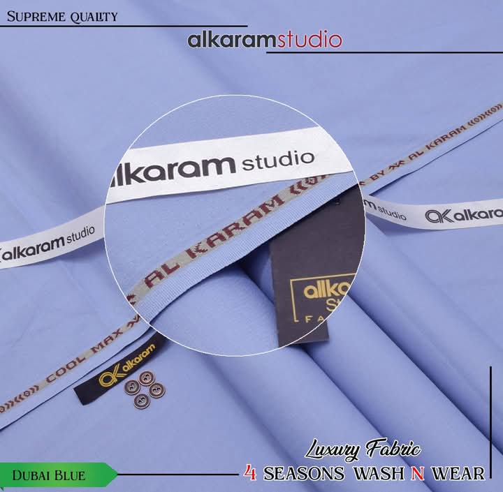 Unstitched Premium Wash N Wear AKA-9040