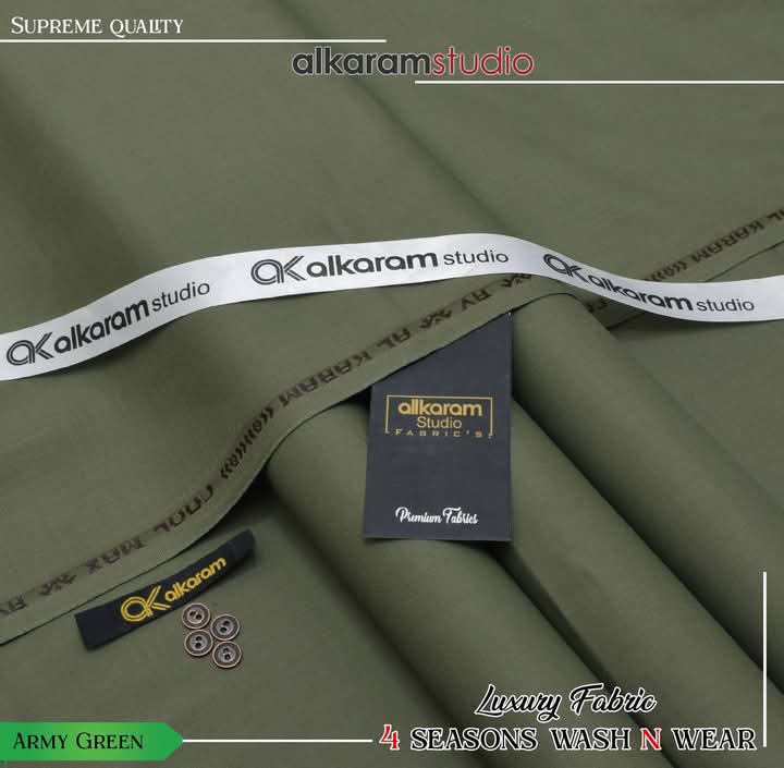 Unstitched Premium Wash N Wear AKA-9033