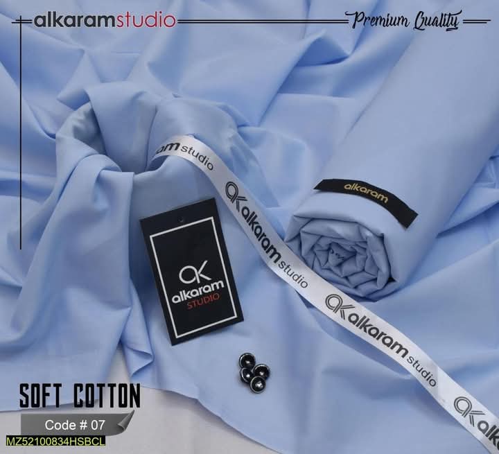 Premium Quality Soft Cotton – Unstitched AKS-3