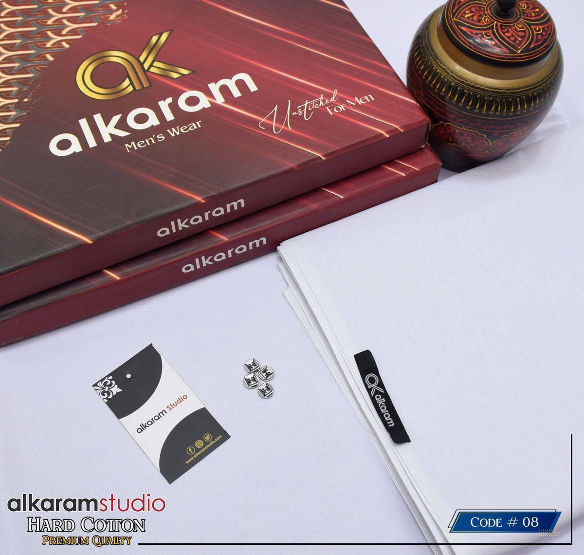 Premium Quality Soft Cotton – Unstitched AKS-111