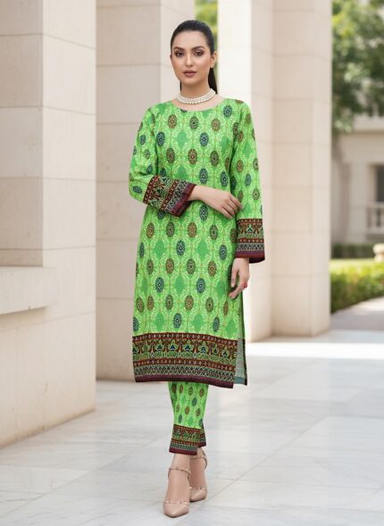 2 Pcs Unstitched Digital Print Suit DES-6173